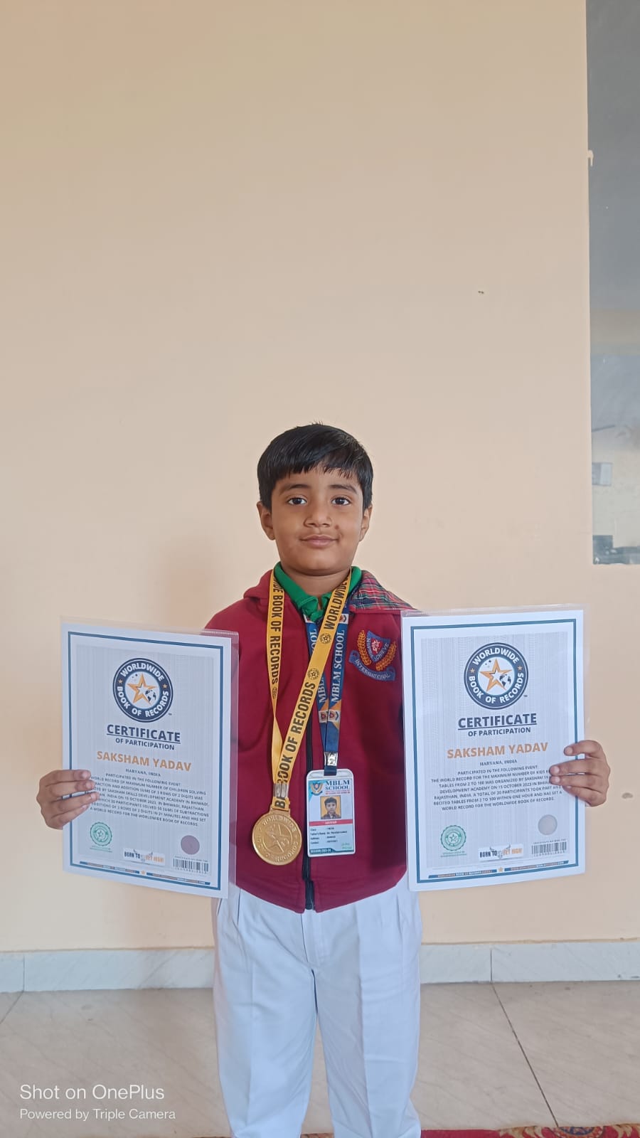 World Record Event 1